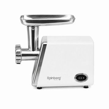 Електрична м'ясорубка з насадками Rainberg RB-2329, 3000 Вт, реверс, кеббе та ковбаси RB-2329 фото