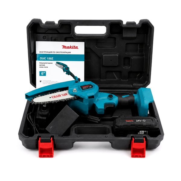 Ланцюгова акумуляторна мініпила KRAFFTEC Chain Saw, 6" NF-00008460 фото